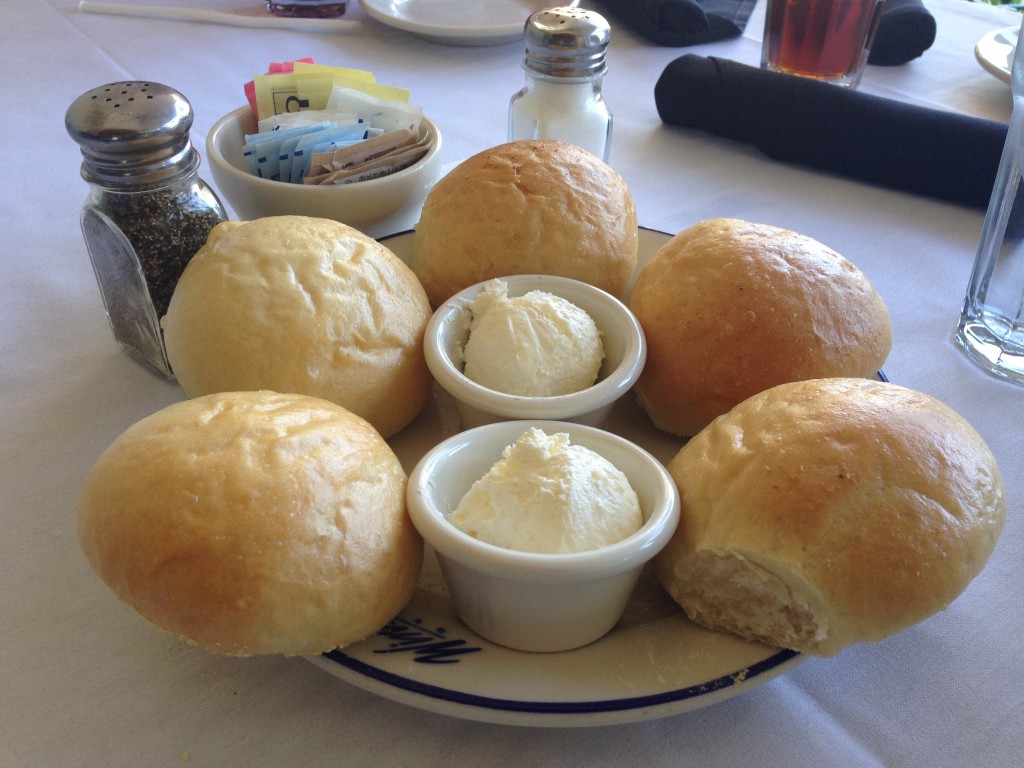 Fresh Baked Rolls with Butter