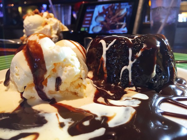 triple chocolate meltdown at applebee's