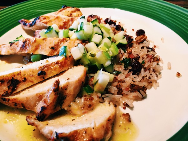 cedar lemon chicken at applebee's